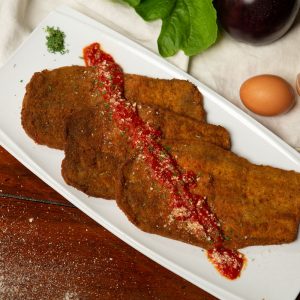 Breaded Eggplant Cutlet