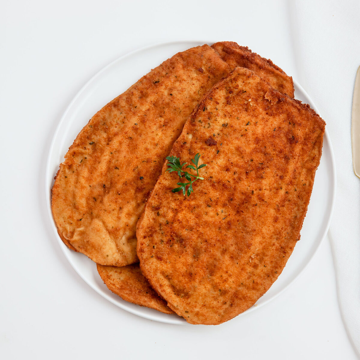 Breaded Eggplant Cutlet